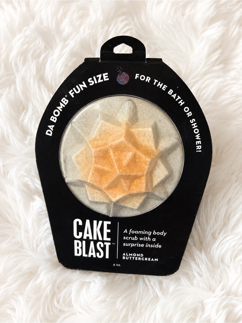 DA BOMB Cake Blast - Almond Buttercream Bath-Bomb W/ Surprise Inside
